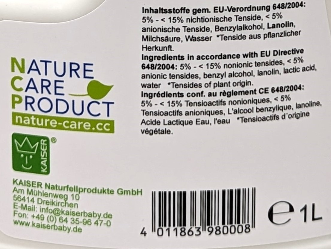 Schafwoll-Wasch & Pflegemittel 1000 ml