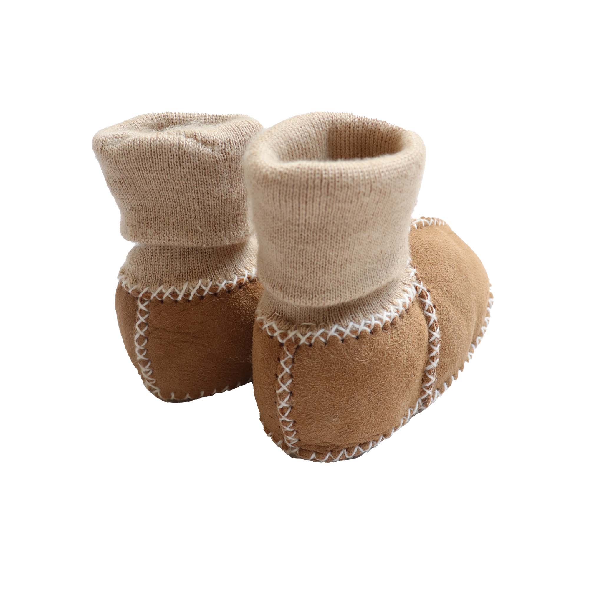 Set Babyschuh und Fäustel Knitt