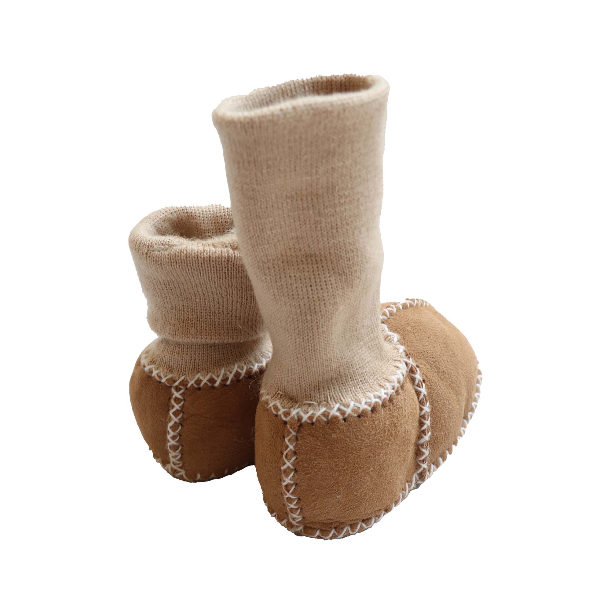 Set Babyschuh und Fäustel Knitt