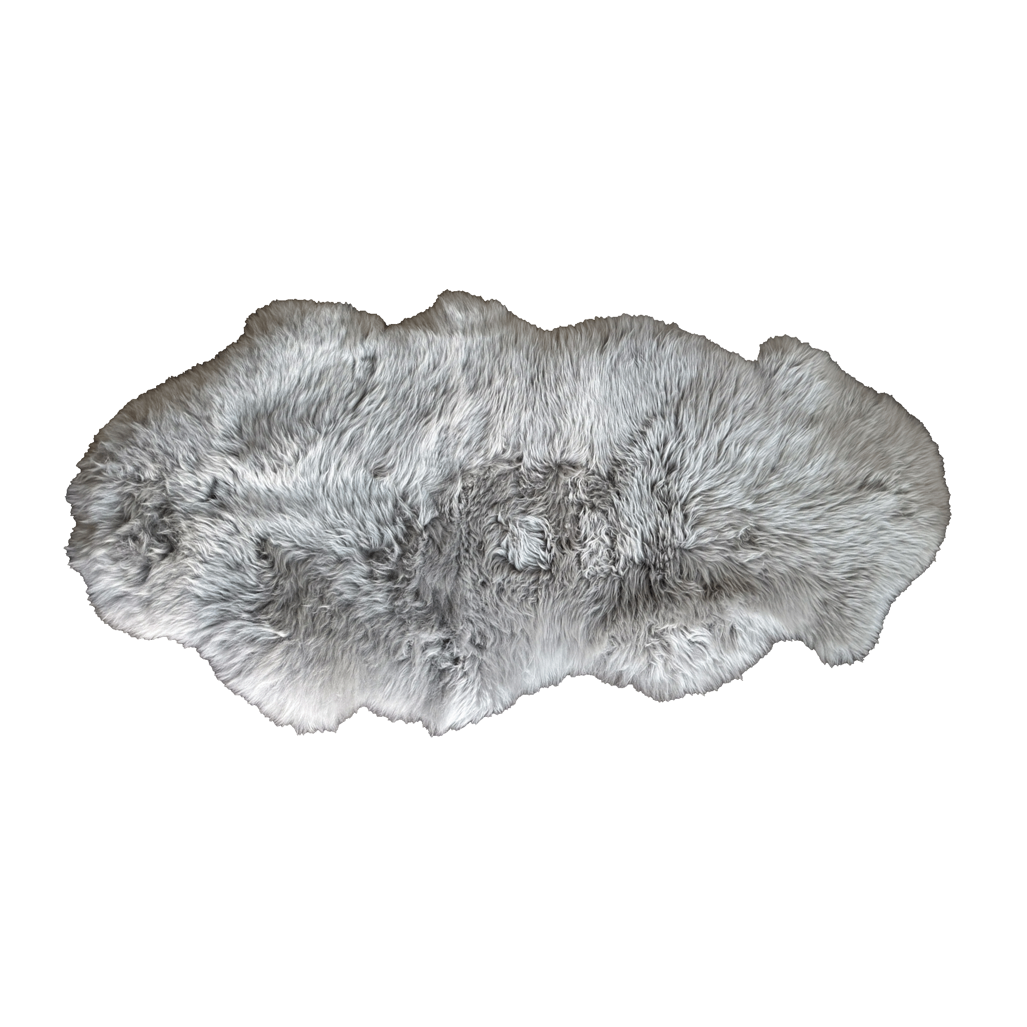 Dekofell aus 1,5 Fellen HEAD ca. 135 x 60 cm