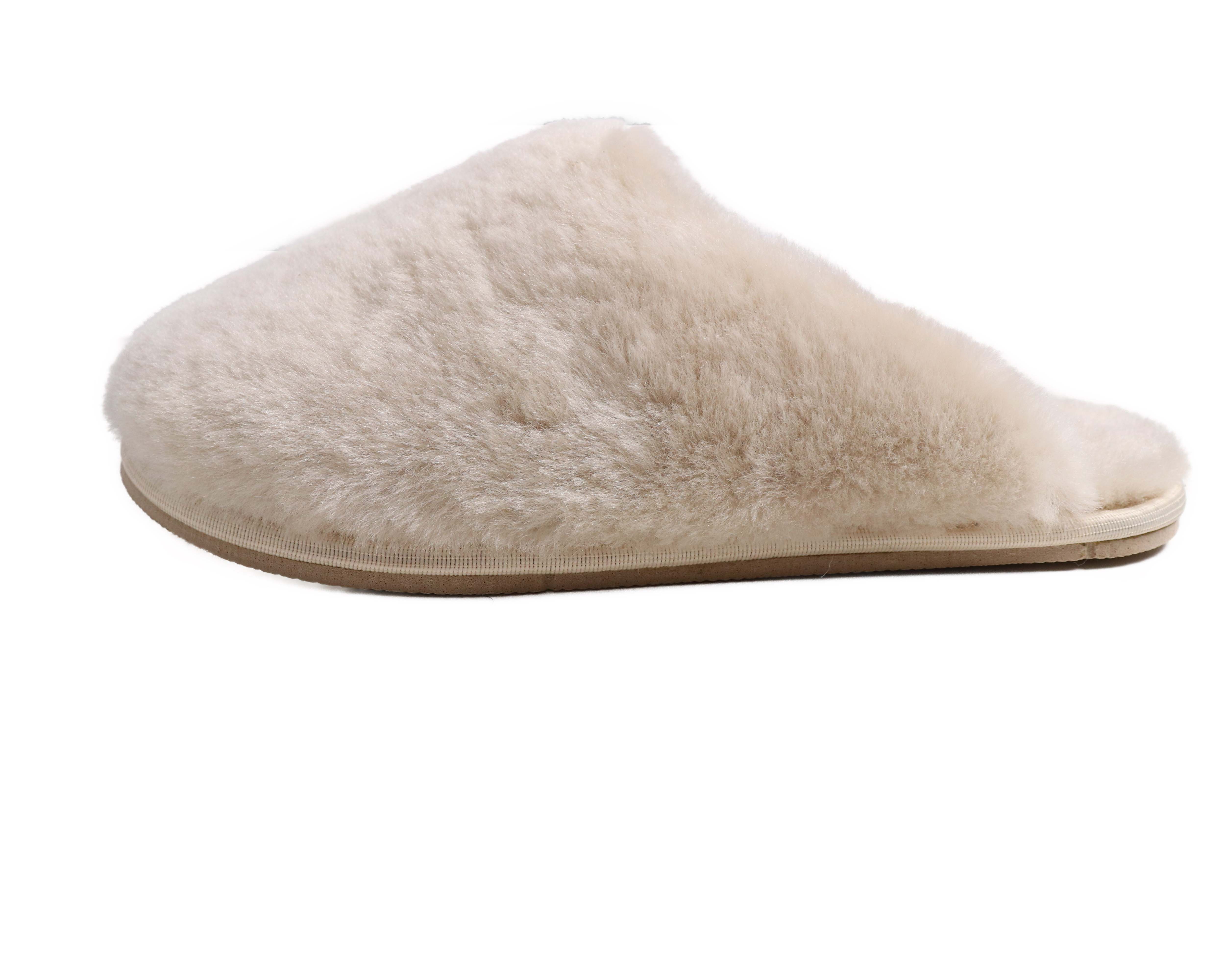 Pantolette Viki Lammfell