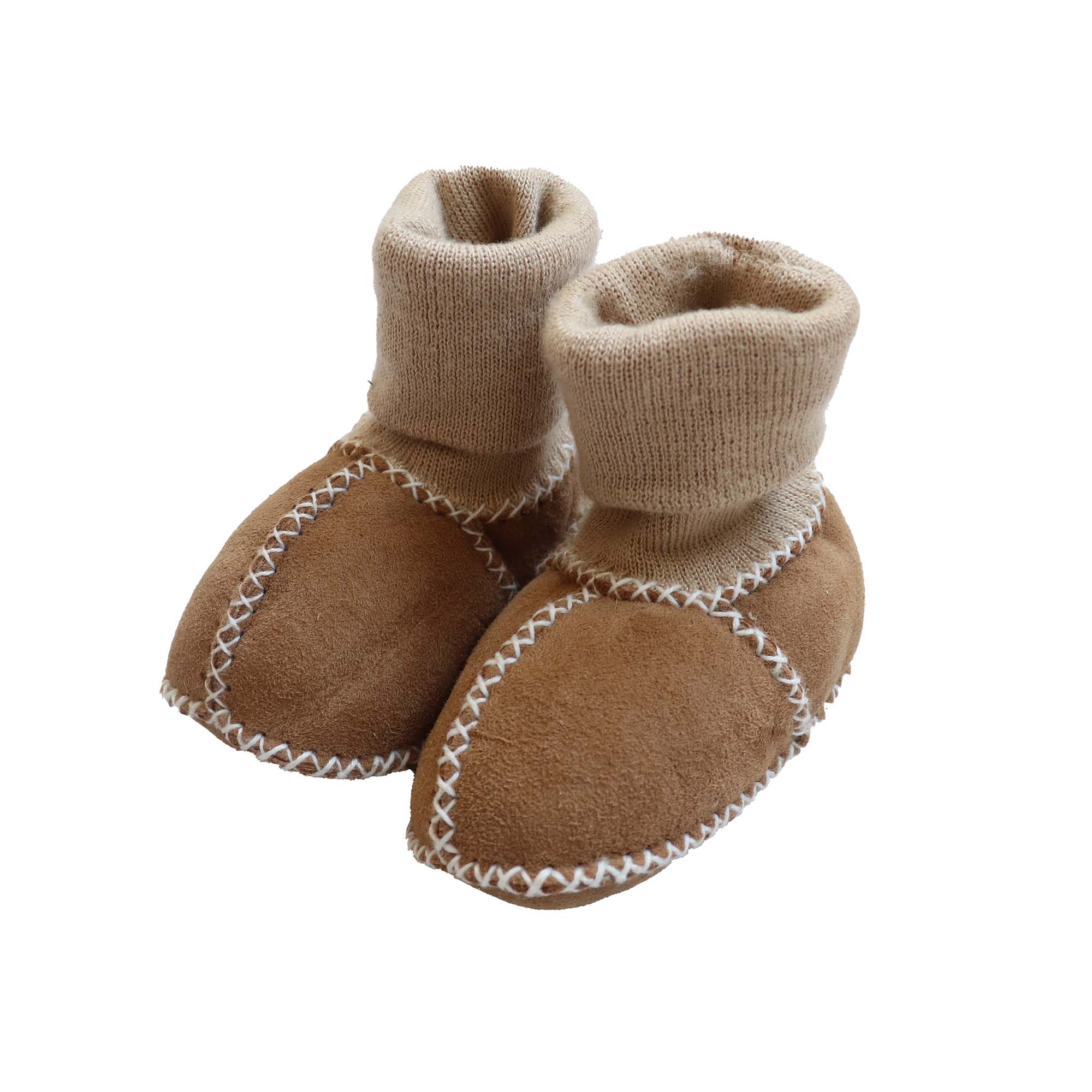 Set Babyschuh und Fäustel Knitt