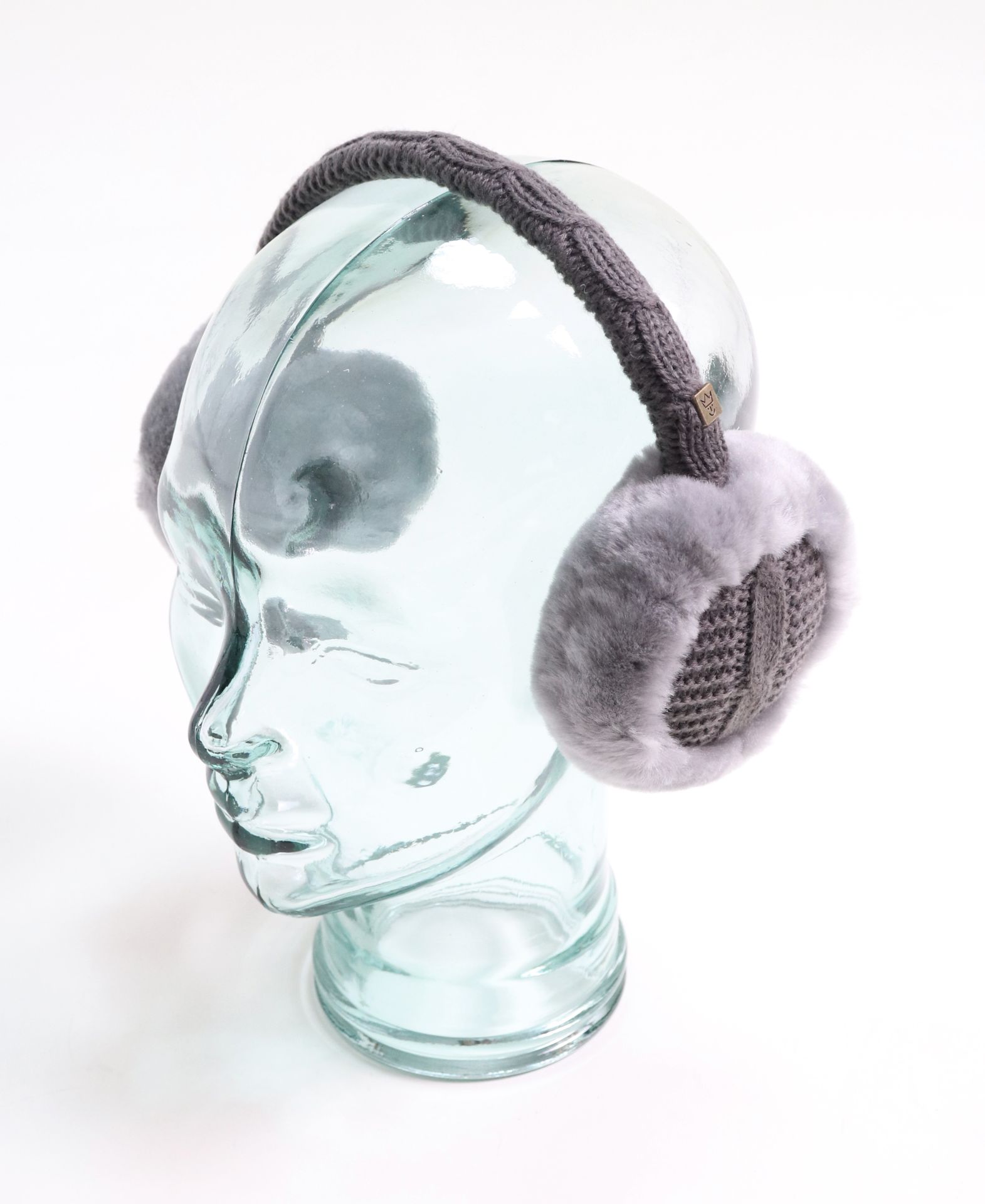 Lammfell Ohrenwärmer Knitt