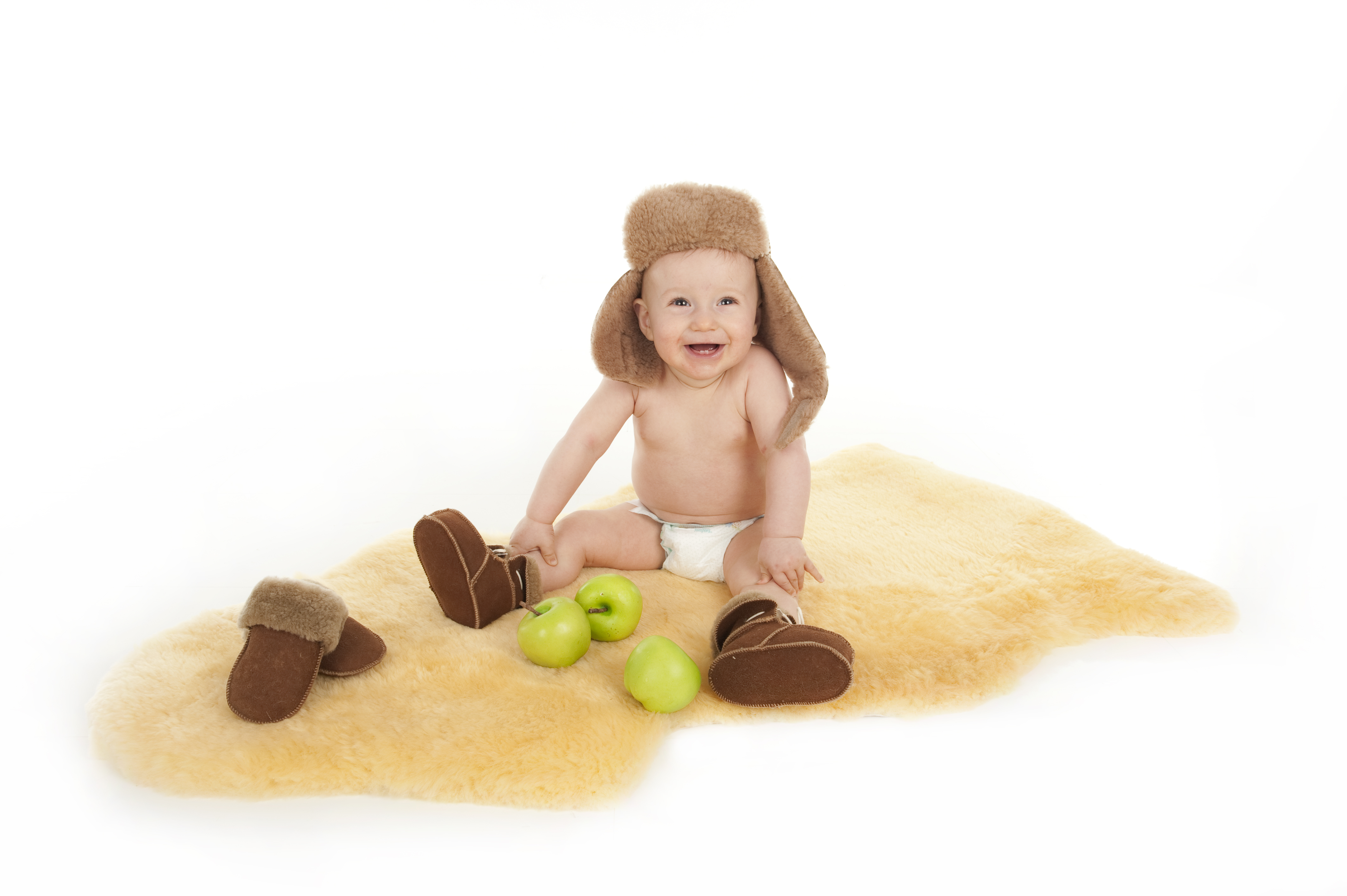 Merinofell für Baby