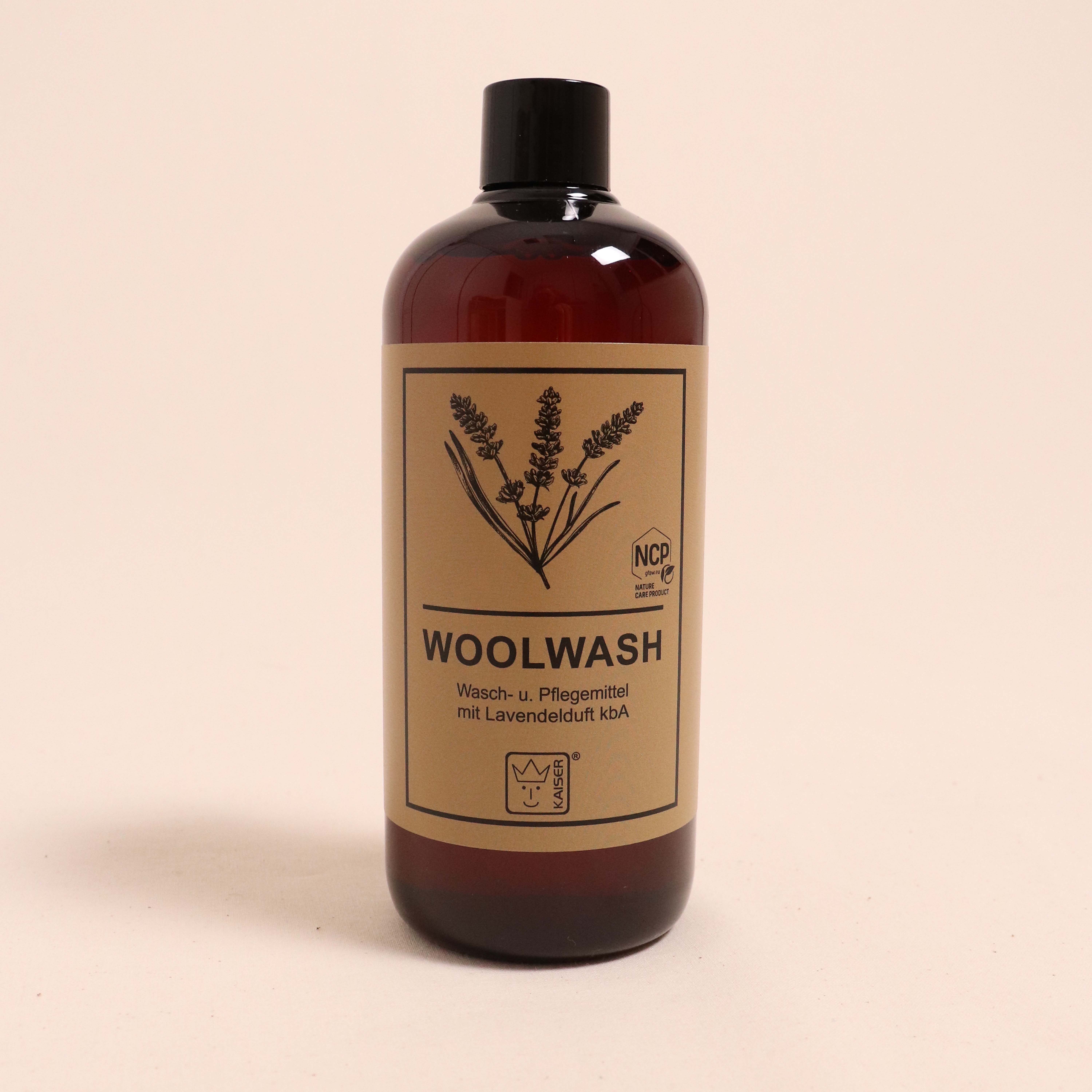 WOOL-WASH Pflegemittel mit Lavendelduft kbA